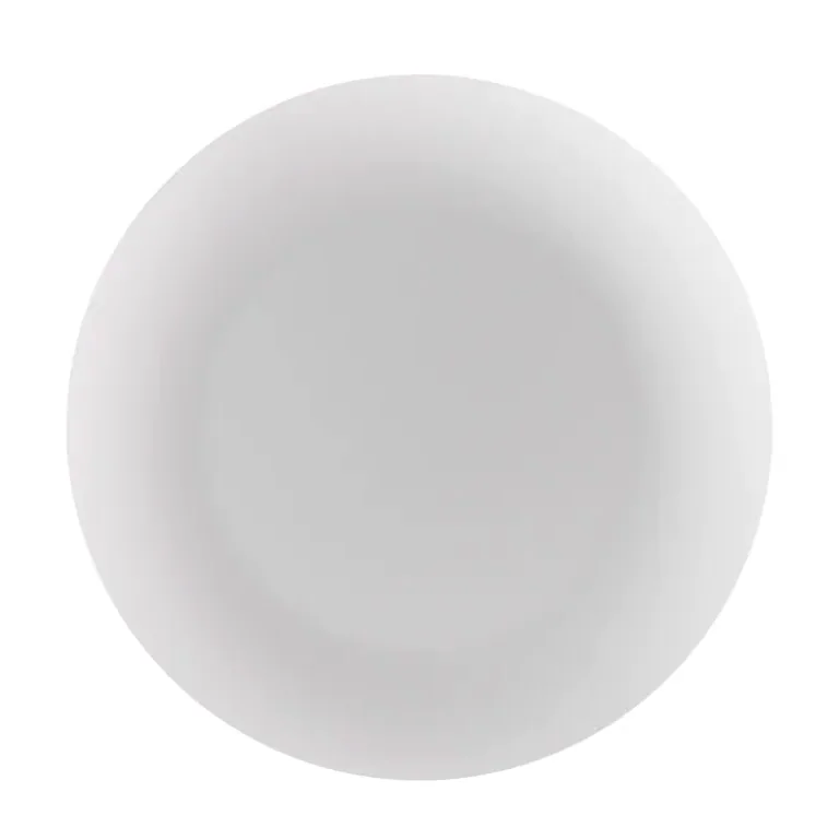 White circular device.
